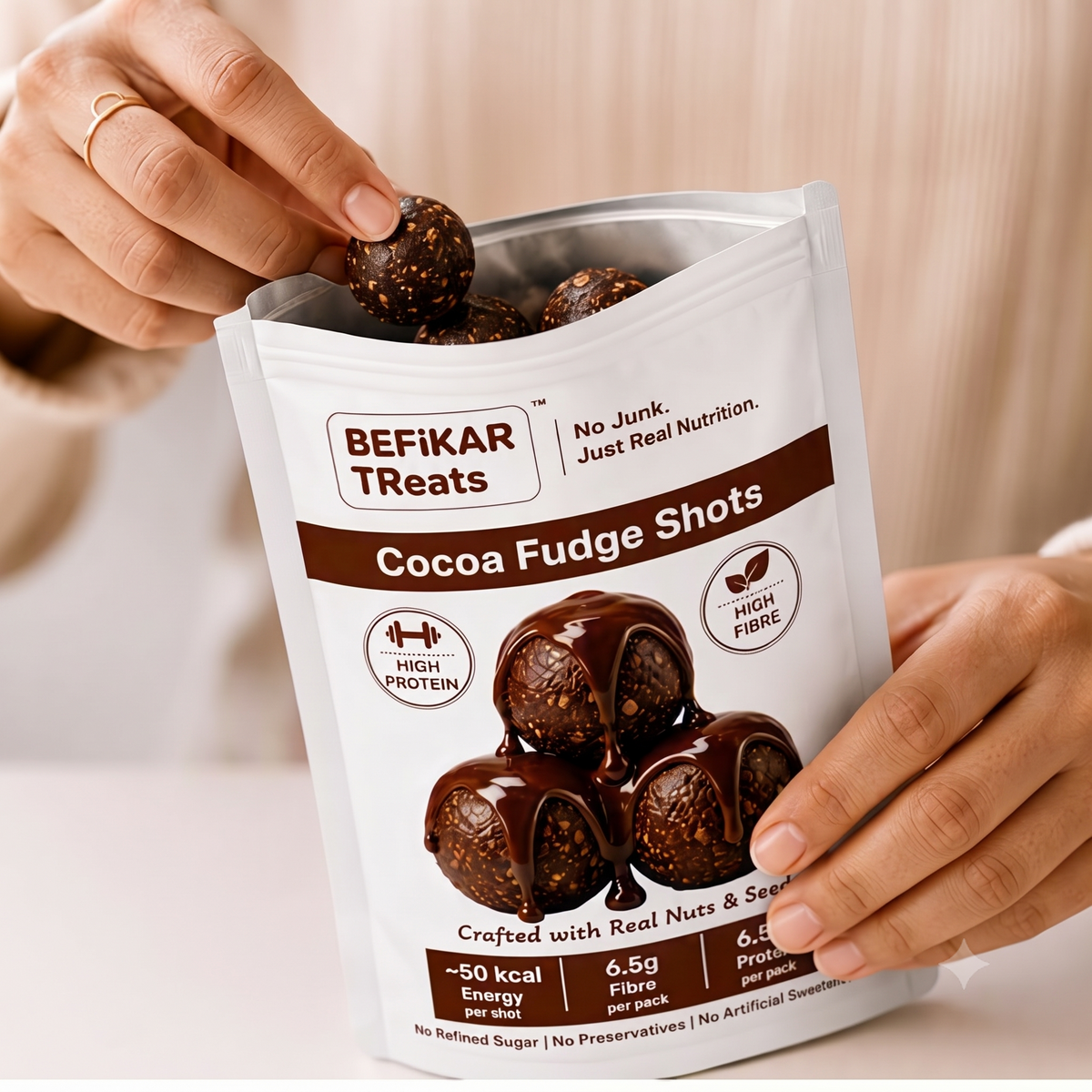 Cocoa Fudge Shots (40g)